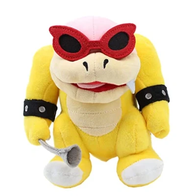 Afbeelding van Laruokivi Cartoon Koopaling Roy Pluche Speelgoed Baby Bowser Jr Koopa Zachte Gevulde Dierenpop 8&#039;&#039; Figuur