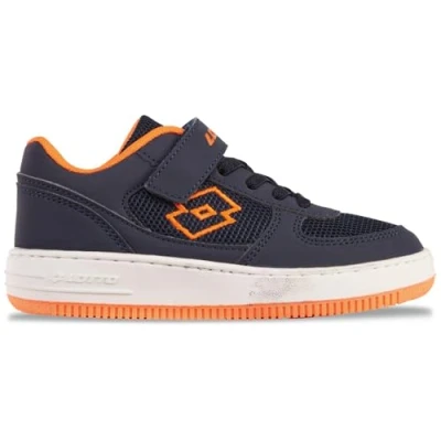 Afbeelding van LOTTO Flugo K Sneakers voor kinderen, Navy Fr Orange, 28 EU