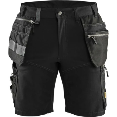 Afbeelding van Blaklader Short met stretch 1598 1860 Zwart C62