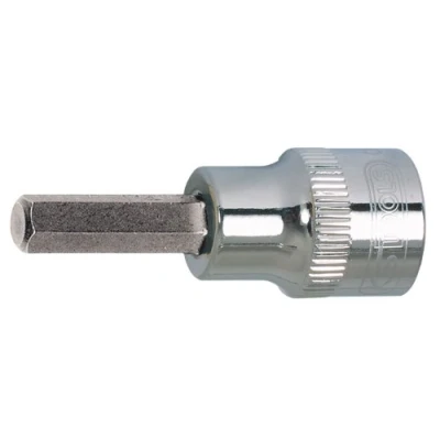 Afbeelding van KS Tools, Dopsleutel + dopmoer, 3/8&quot; CHROMEplus bitmof zeskantmof (12 mm)