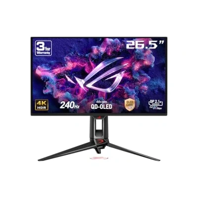 Afbeelding van ASUS ROG Swift OLED PG27UCDM gaming monitor 240 Hz, HDMI, DisplayPort, USB C