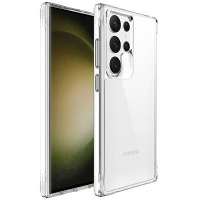 Afbeelding van Samsung Galaxy S24 Ultra Hoesje Kunststof iMoshion Backcover/Hardcase Transparant Telefoonhoesje Shockproof/Valbescherming