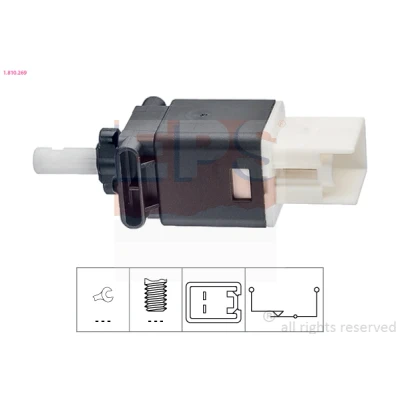 Afbeelding van FACET 7.1269 Remlichtschakelaar Mechanisch Made in Italy OE Equivalent