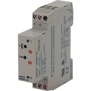 Afbeelding van Omron tijdrelais 17 5mm puls pauze start met wisselcont 5a 30vdc ing 24 230vac 48vdc schroefaan tijdsber 0 1s 120 h3dsalacdcomi