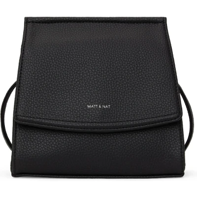 Afbeelding van Matt &amp; Nat Erika Purity Dames Crossbodytas Zwart