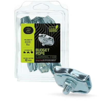 Afbeelding van ZoneGuard Koord Verbinder verzinkt 10 stuks.