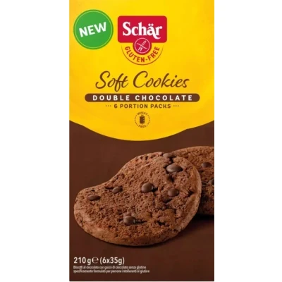 Afbeelding van Schar Double Choco Soft Cookies 210GR