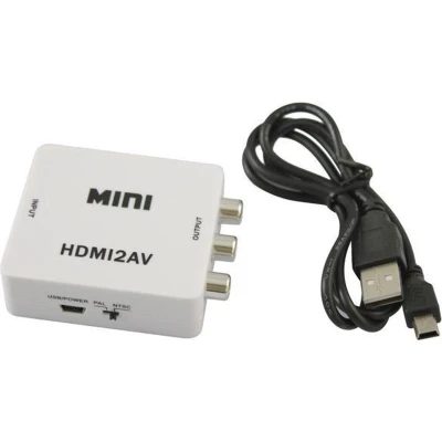 Afbeelding van Go Gadget HDMI to AV converter Wit
