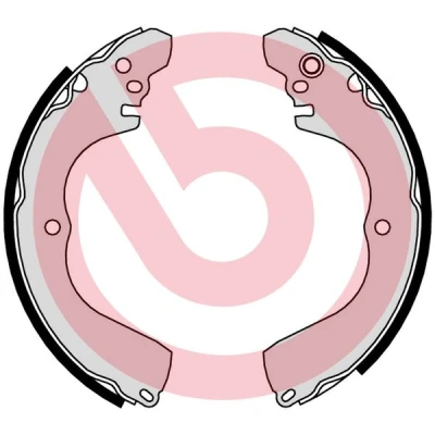 Afbeelding van Brembo Remschoen set S 54 525