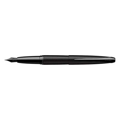 Afbeelding van Cross ATX Brushed Black Vulpen Schrijfwijze: Medium Kleur: Zwart De Vulpenwereld