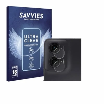 Afbeelding van Savvies Screenprotector voor Motorola Moto G24 Power (ALLEEN Camera Lens) Folie Beschermfolie transparant (18 Stuks)
