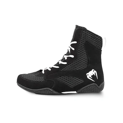 Afbeelding van Venum Contender Boksschoenen zwart/wit 48 EU, zwart, wit, EU
