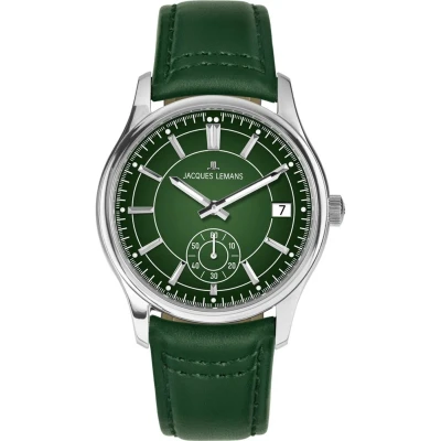 Afbeelding van Jacques Lemans 1 2197C Polshorloge Heren Kwarts Derby