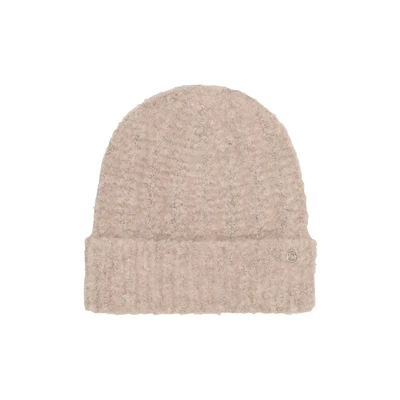 Afbeelding van s.Oliver Weiche MIT Muster Muts, Dames, Maat: One Size, Hellbraun