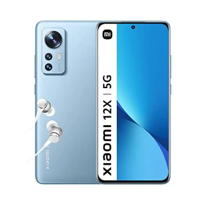 Afbeelding van Xiaomi 12X Smartphone 8+256GB, 6,28 inch 120Hz AMOLED display, Snapdragon 870, 50 MP + 13 5 drievoudige camera, 4500 mAh, blauw (IT versie 2 jaar garantie) Alexa handen vrij