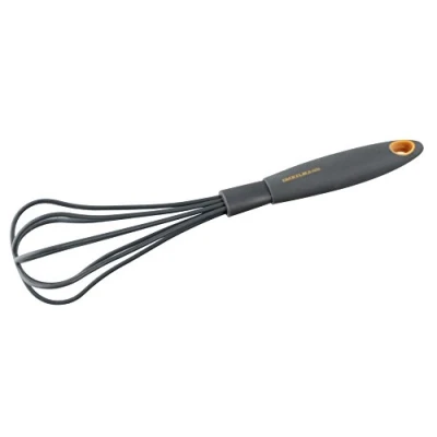 Afbeelding van Fackelmann Garde 29 cm SOFT, Keukenhulp met Functioneel Deel van Kunststof, voor gecoate Potten en Pannen (Kleur: Oranje/Grijs), Hoeveelheid: 1 stuk