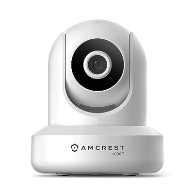 Afbeelding van Amcrest 1080P WiFi beveiligingscamera 2MP Indoor Pan/Tilt Draadloze IP camera, IP2M 841W (wit)