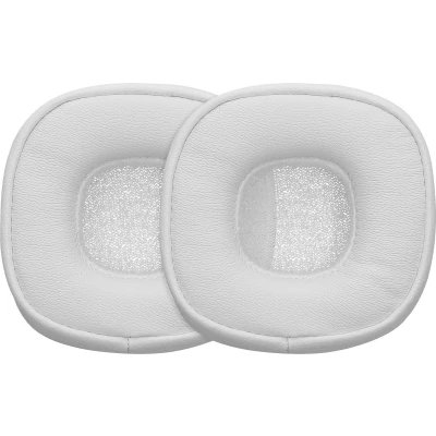 Afbeelding van kwmobile 2x oorkussens compatibel met Marshall Major III/Major 3 Earpads voor koptelefoon Kunstleer en schuim in wit