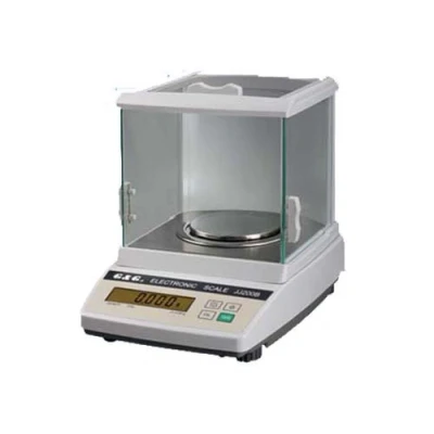 Afbeelding van JJ100B Precisieweegschaal, laboratoriumweegschaal, industriële weegschaal, tafelweegschaal, goudweegschaal, 110 g/0,001 g G&amp;G