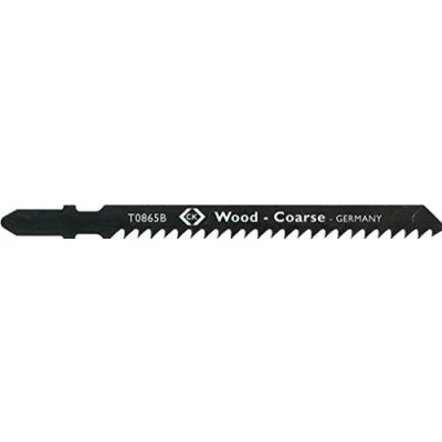 Afbeelding van C.K T0865B Decoupeerzaagblad HCS, voor hout, grof, 5 stuks op kaart 1 stuk(s)