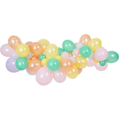 Afbeelding van Folat Ballonslinger Unicorns &amp; Rainbows 66 ballonnen