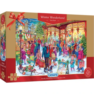 Afbeelding van Gibsons Puzzel Winter Wonderland 1000 Stukjes