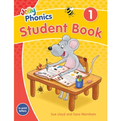 Afbeelding van Jolly Phonics Student Book 1: In Print Letters (American English Edition)