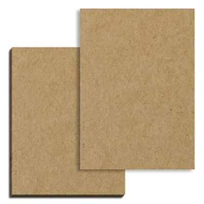 Afbeelding van 50 Vellen A4 Kraft Karton Kaarten Kraftpapier Bruin Paper, 200 g/m²