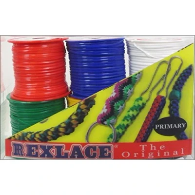 Afbeelding van Pepperbell Rexlace spoelen 50yd 6/pkg primary, andere, meerkleurig