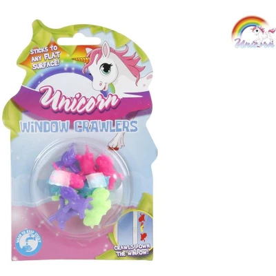 Afbeelding van Unicorn raamlopertjes eenhoorn 2cm 12stuks