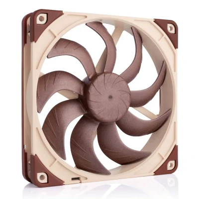 Afbeelding van Noctua NF A14x25 G2 PWM Ventilatorhuis 140mm 91.58 cfm 1500 rpm 24.8 dBA 4 pin beige, bruin
