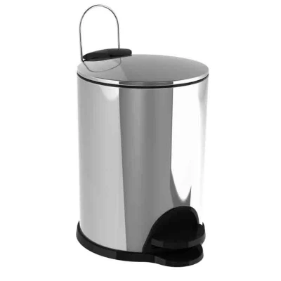 Afbeelding van Afvalemmer Allibert Coperblink 3l Chroom