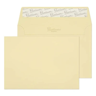 Afbeelding van Blake Zakelijk C5 162 x 229 mm 120 gsm Peel &amp; Seal Portemonnee Enveloppen (95455) Vellum gelegd Pack van 50