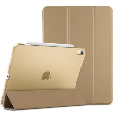 Afbeelding van ProCase Smart Case voor iPad Air 11 inch M2 2024 6e/10.9 5e 2022/Air 4e 2020, Beschermhoes 6 5 4 Generatie Starlight