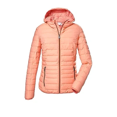 Afbeelding van G.I.G.A. DX Dames Functioneel jack in donslook met capuchon/outdoorjack GS 28 WMN QLTD JCKT, peach, 42, 41761 000