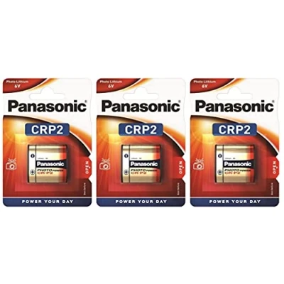 Afbeelding van Panasonic CRP2 Lithium batterij, 6 V, blisterverpakking, 1 x 3 stuks, blisterverpakking
