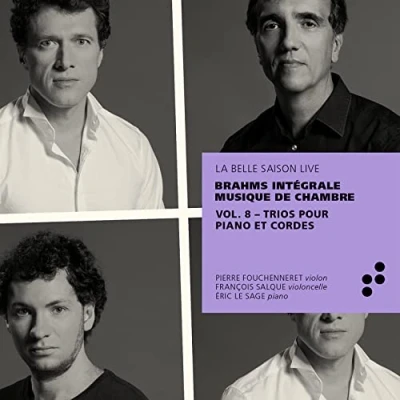 Afbeelding van Eric Le Sage François Salque Pierre Fouchenner Trios Pour Piano Et Cordes (Integrale Musique De C (2 CD)