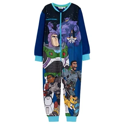 Afbeelding van Buzz Lightyear Onesie Voor Jongens Pyjama Kinderen Fleece Rits All In One Toy Story Pjs Loungewear, Meerkleurig, 5 6 jaar