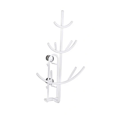 Afbeelding van WENKO Sieradenboom Classic Plus sieradenstandaard met hoogwaardige roestbescherming, staal, 15 x 26 7,5 cm, wit