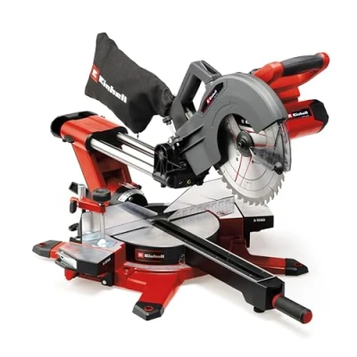 Afbeelding van Einhell TE SM 36/10 L Li Solo Power X Change Trek , kap en verstekzaag Uittrekbaar, Zonder accu, lader 254 mm 30