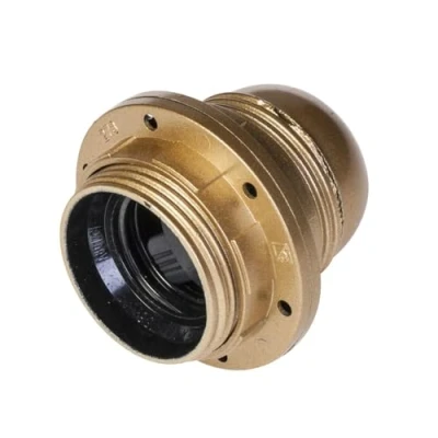 Afbeelding van Poly Pool PP0477.6X lampfitting E27 2 klem goud