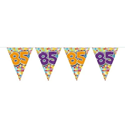 Afbeelding van Vlaggenlijn 85 jaar Birthday Blocks