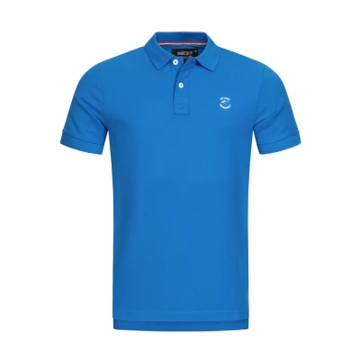 Afbeelding van Indicode Jeans Wadim Poloshirt, Heren, Maat: Small, Skydiver