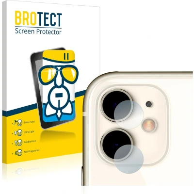 Afbeelding van BROTECT Screenprotector voor Apple iPhone 11 (ALLEEN Camera Lens) Folie Beschermfolie Beschermglas transparant