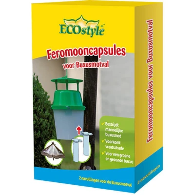 Afbeelding van ECOstyle Feromoon Buxusmot 2 stuks