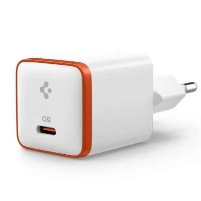 Afbeelding van Spigen ArcStation Essential 30W Headset, Smartphone, Smartwatch, Tablet Wit AC Snel opladen Binnen