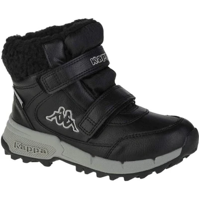Afbeelding van Kappa Tapiwa TEX Unisex Snowboots voor kinderen, Maat: 30, Black/grey Imitatieleer/ textiel