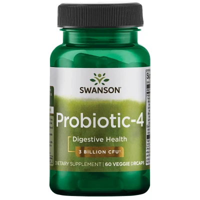 Afbeelding van Supplementen ProBiotic 4 60 Capsules Swanson