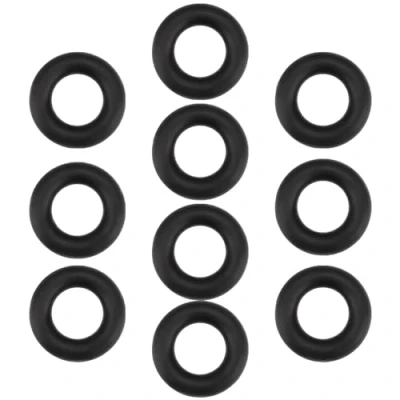 Afbeelding van EMSea 10 stuks naaimachine spoelspoel rubberen ring compatibel met Singer 201K 99K 28K 66K buitendiameter 28mm binnendiameter 15mm dikte 6,5 mm zwart