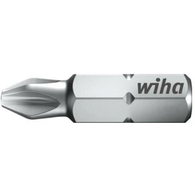 Afbeelding van Wiha 7012922 Bitset Standard 25 mm Pozidriv (PZ2) 3 delig 1/4&quot; in box 07860